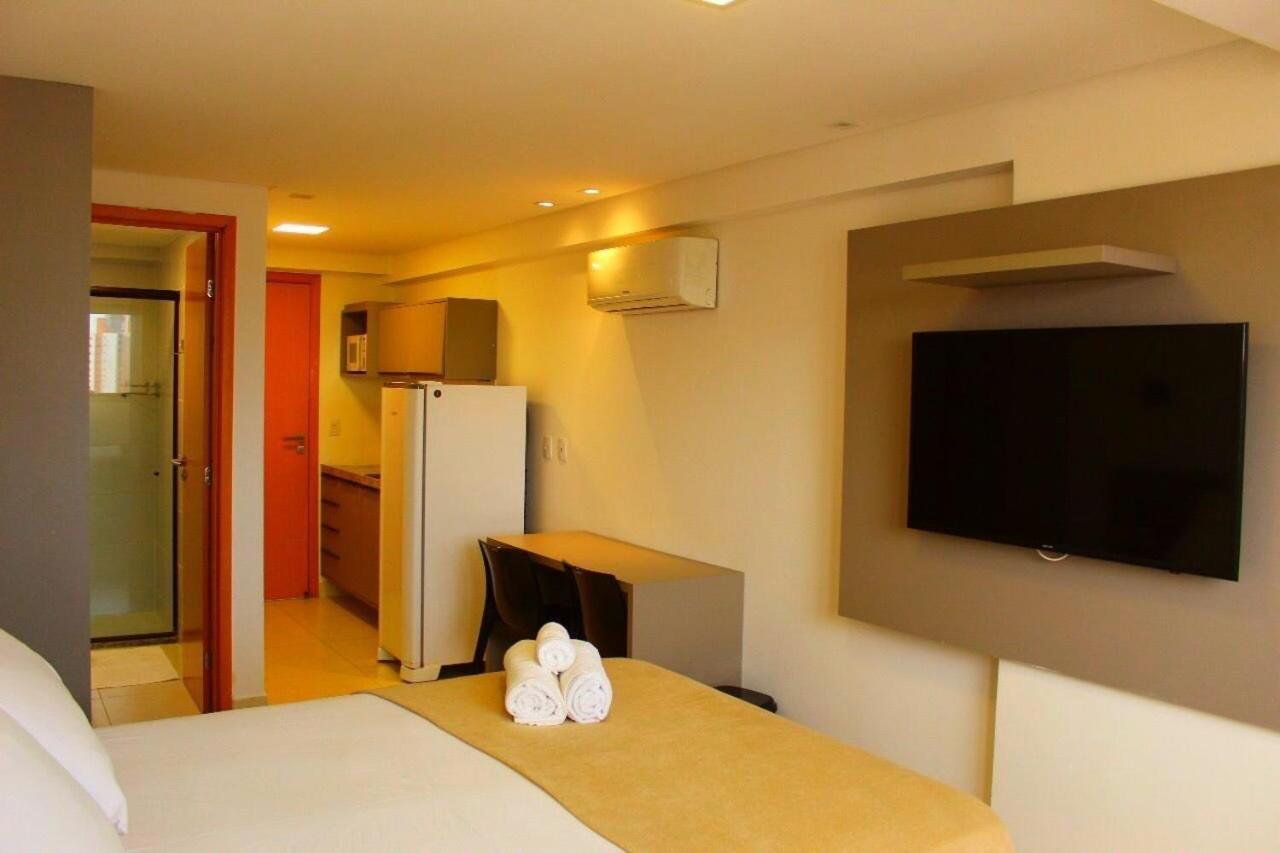 Flat Manaira Apart Hotel Joao Pessoa Exterior photo